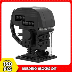 MOC Aliened Building Blocks Superheroes Movie Figures High-tech Doll Robot War Construction Bricks Toys