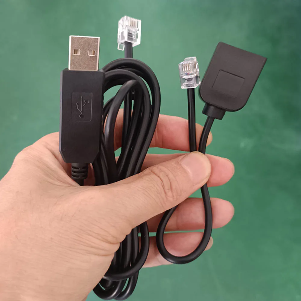 Asiair/PC USB RS232 RJ9 Goto كابل Meade 497 505 HBX Handbox RS232 واجهة كابل ETX 125 127 LX200 كابل تحكم الكمبيوتر #2