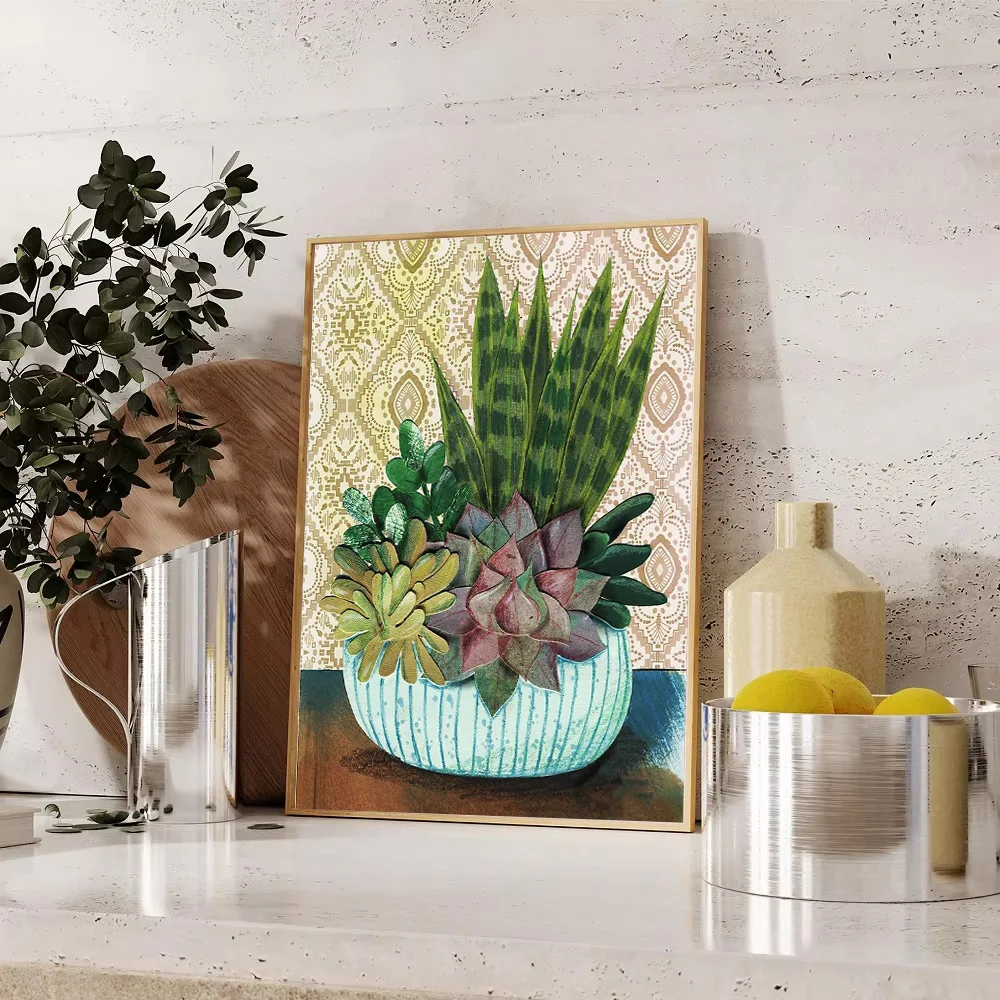 قماش جدار الفن المحيط الساحلي كراب ديكور البحر الأزرق الحيوان طباعة بحري ديكور المنزل الشاطئ المشاعر هدية فكرة عمل فني فريد #1