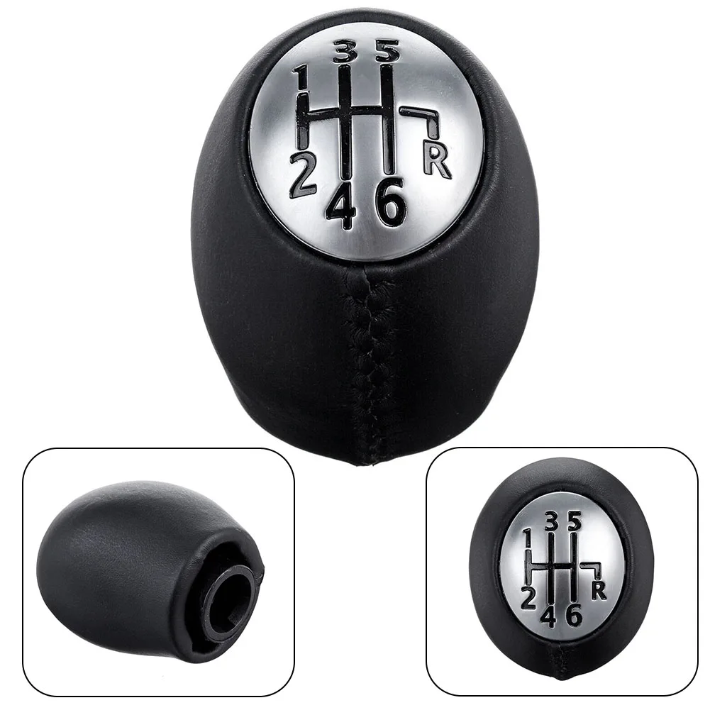 6 Speed Gear Shift Knob For Megane Scenic Laguna Espace Master Trafic Shifter Lever Arm Headball Car Accessories