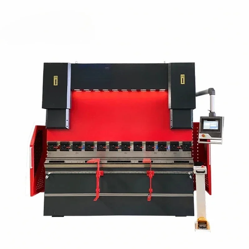 Factory New 80T 2500 CNC Hydraulic Press Brake WE67K Automatic 4+1 Axis Bending Machine for Aluminum Metal Processing