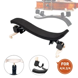 Fox German Style Violin Shoulder Rest Titanium Alloy Shoulder Rest Adjustable Violin Mute Violin Strings Violin Bow Collimator