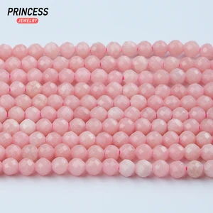 A ++ الخرز الأوجه الطبيعية الصينية الوردي أوبال 2 ملليمتر 4 ملليمتر الخرز فضفاض للمجوهرات صنع سوار بالجملة إكسسوارات DIY أفضل 10 بيع بالجملة في الصين - No3