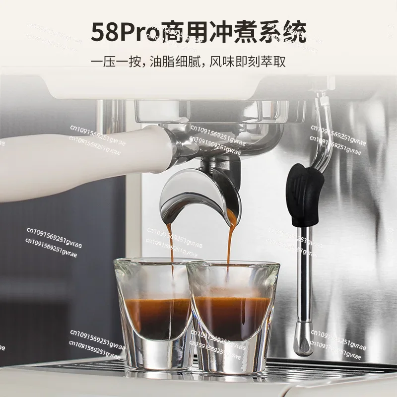 CRM3609 Italian semi-automatic home coffee machine pump type small espresso machine