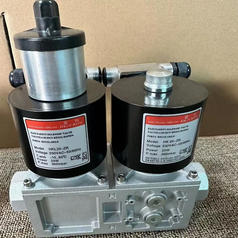 HK25-1P Gas Solenoid Valve DN25 Combination Solenoid Valve; HK25-1L Combination Solenoi-d Valve DN20 Solenoi-d Valve.1PCS
