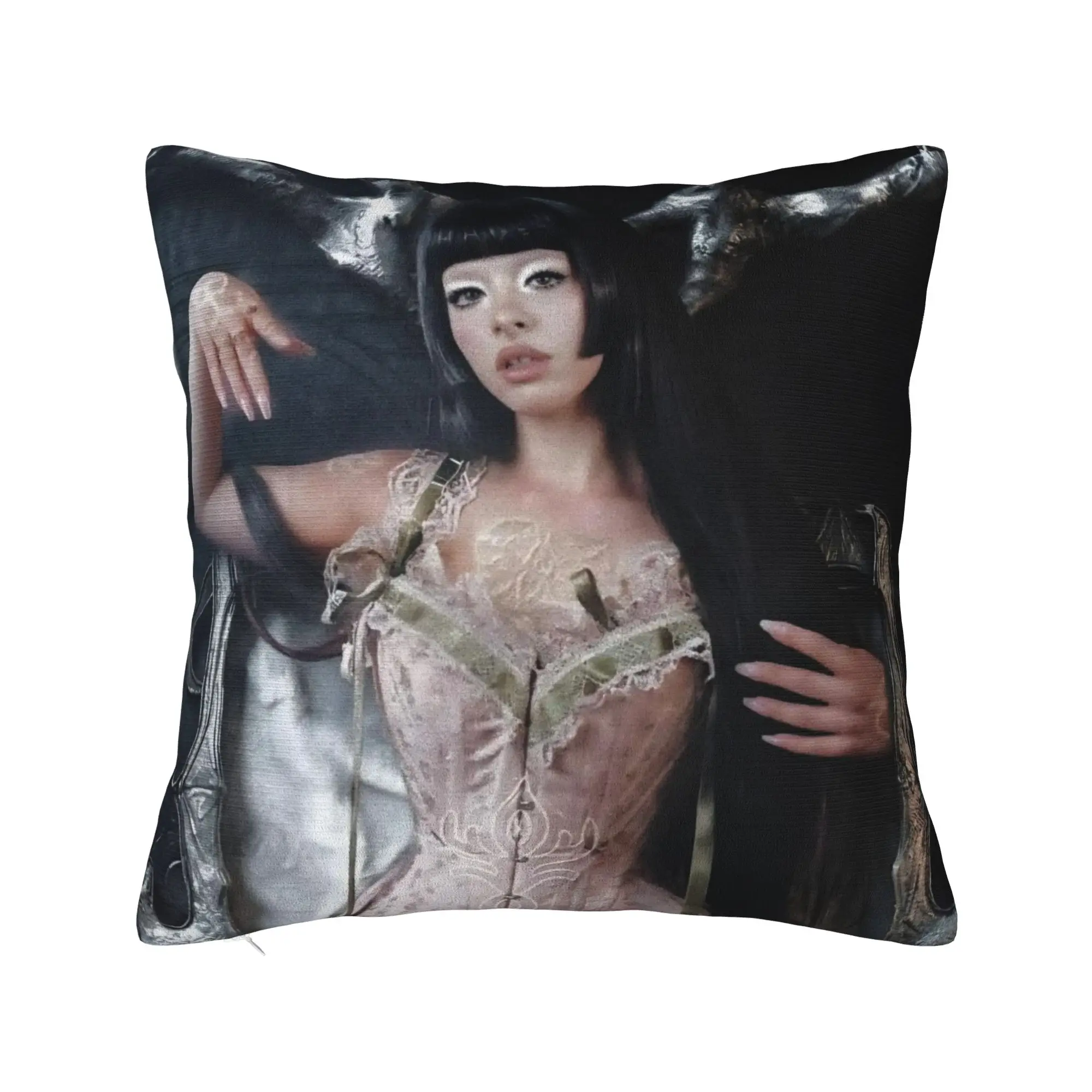 Decorative Pillowcase Melanies Martinez Hades Album 2026 Stuff Home  Throw Pillow Case Cover Square Multi-Size