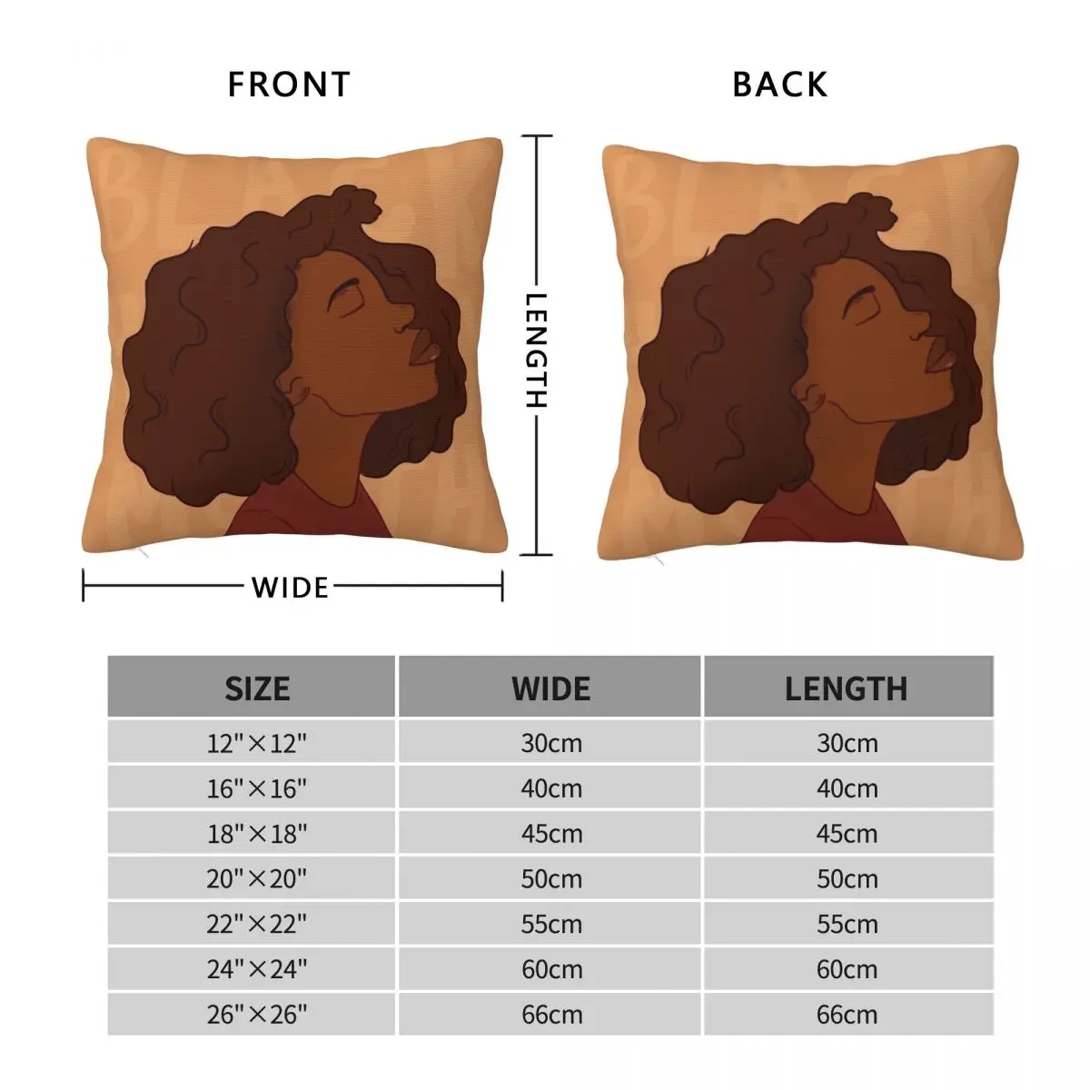 Black History Month Pillowcase Polyester Linen Velvet Creative Zip Decor Throw Pillow Case Car Cushion Cover 18