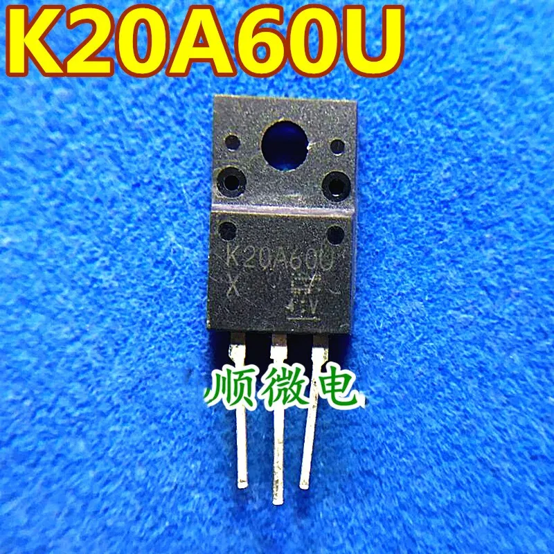 Used 10pcs TK20A60U K20A60U TO-220F In Stock Original disassembly