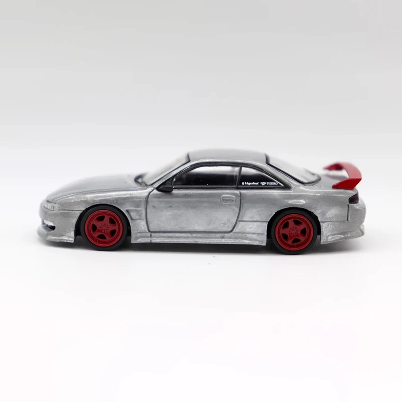 

TW литой под давлением масштаб 1:64 Vertex Silvia S14 сплав имитация модели автомобиля статическая коллекция украшенные праздничные подарки игрушки сувенирный подарок