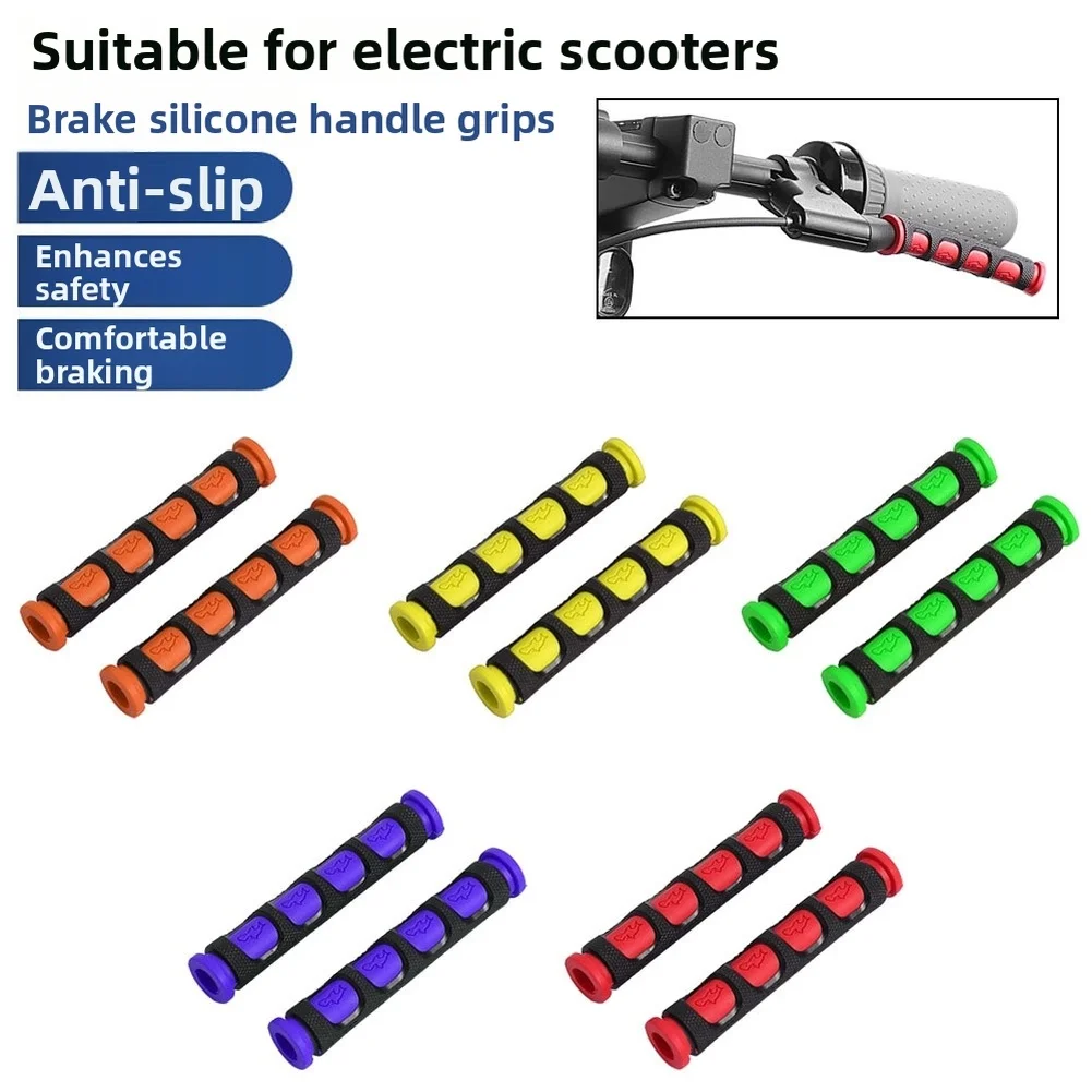 Silikon-Bremsgriffabdeckung für Elektroroller, die eine stabile Haftung am Hebel ohne Verrutschen bietet
