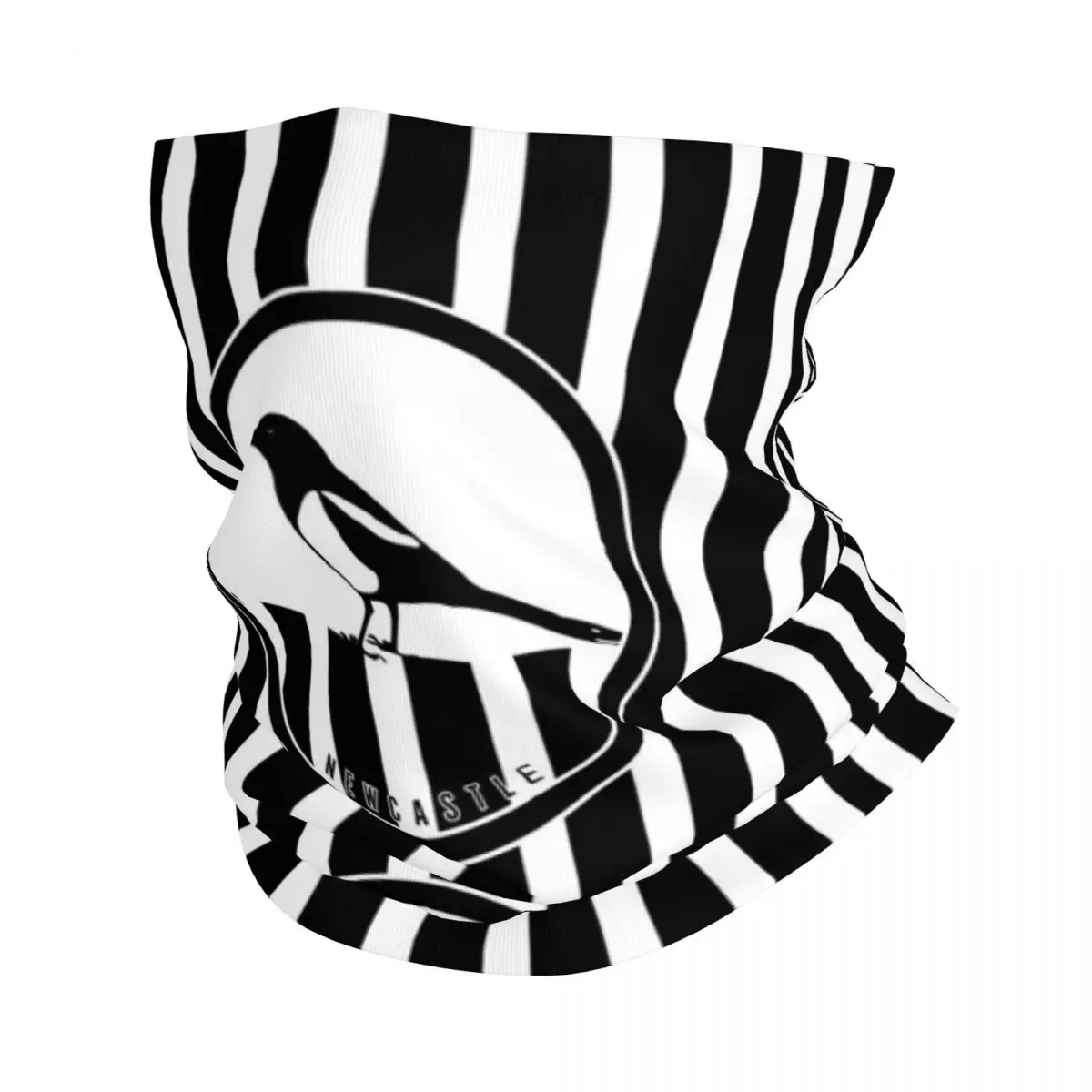 Newcastle - Magpies Bandana Neck Cover Printed Face Scarf Multifunction FaceMask Outdoor Sports Unisex Adult All Season