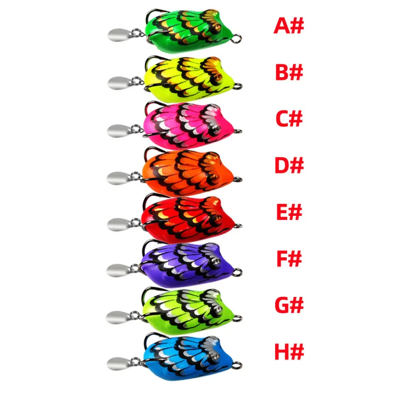 

Искусственная приманка Thai Wind Thunder Frog 4см/5г, миниатюрная плавающая, для дальнего заброса, специальная для ловли баса и змееголова