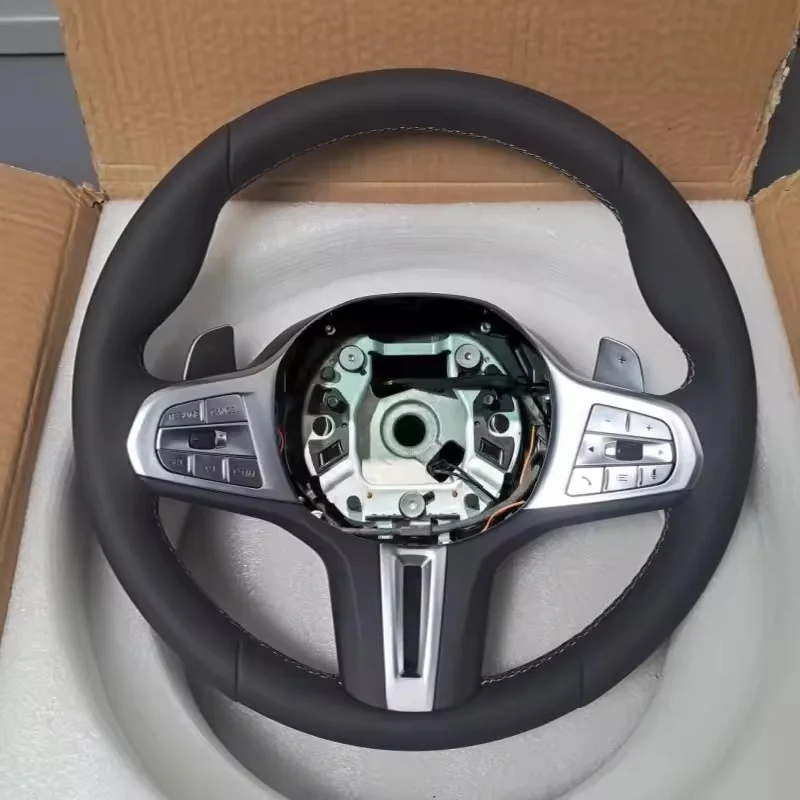 Car Steering Wheel Leather For BMW G20 G21 G22 G28 G29 G80 M3 G80 G Series Steering Wheel Car Interior Accessorie