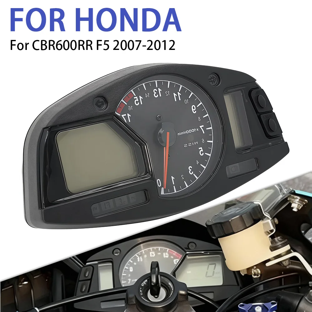 

Motorcycle Speedometer Gauges Meter Tachometer Odometer Instrument Accessories Fit For Honda CBR600RR CBR 600 RR 2007 - 2012
