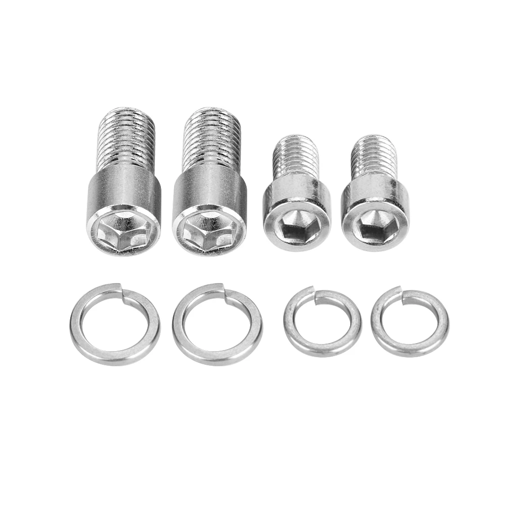 2Pcs Motorcycle Rearview Mirrors Extension Universal Adapter Aluminum Alloy Base Screw Bracket Motorbike Accessories image 6