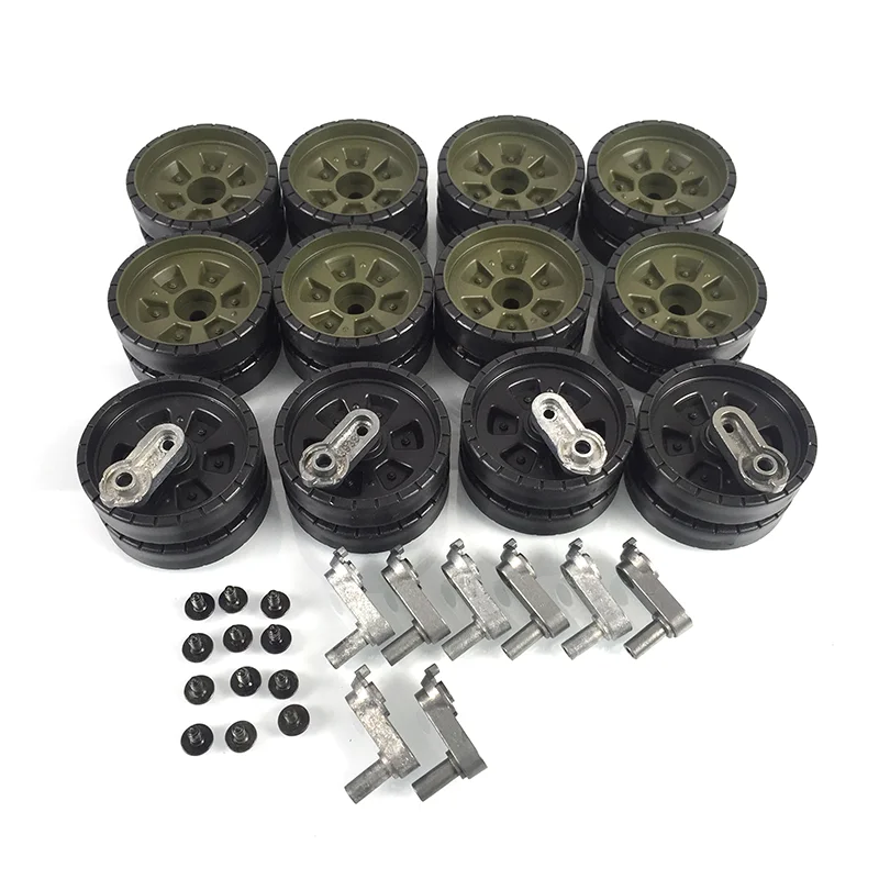 1/16 Scale RC Tank Heng Long Russian T72 3938 Plastic Road Wheels Model Spare Parts TH16774-SMT2