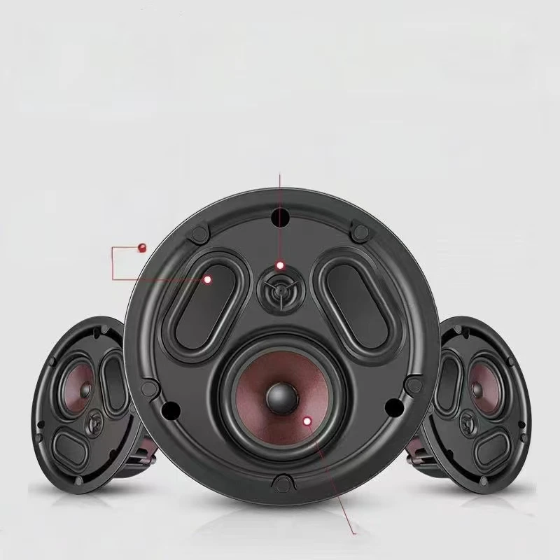New Tweeter and Woofer Speakers Audio System Sound Loudspeaker with Backcover Home Theatre Speaker