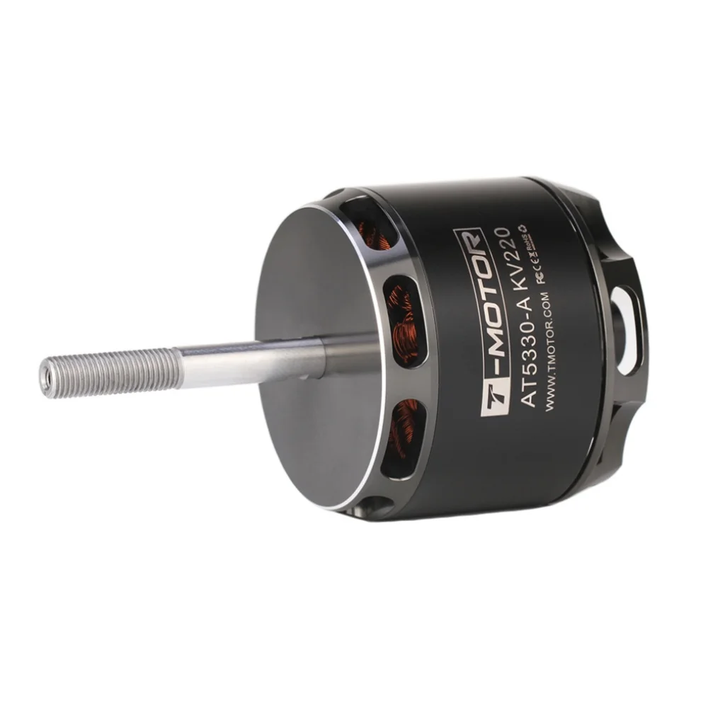 

T-MOTOR AT5330-A KV220 IP35 12S 42V~52V VTOL Thrust 4.5KG~6KG Payload Brushless Drone Motor Wholesales
