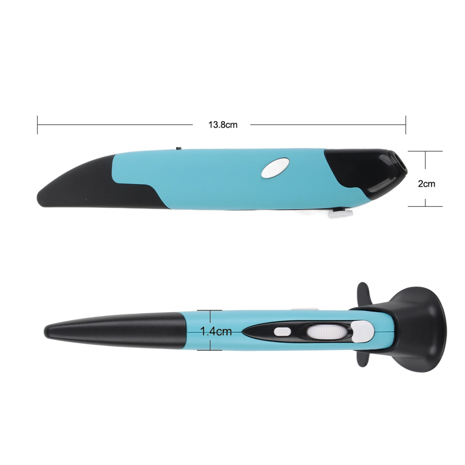 2.4GHz Wireless Optical Pen Air Mouse Wireless Pen Air Mouse Adjustable 500 / 1000DPI for Computers Laptop