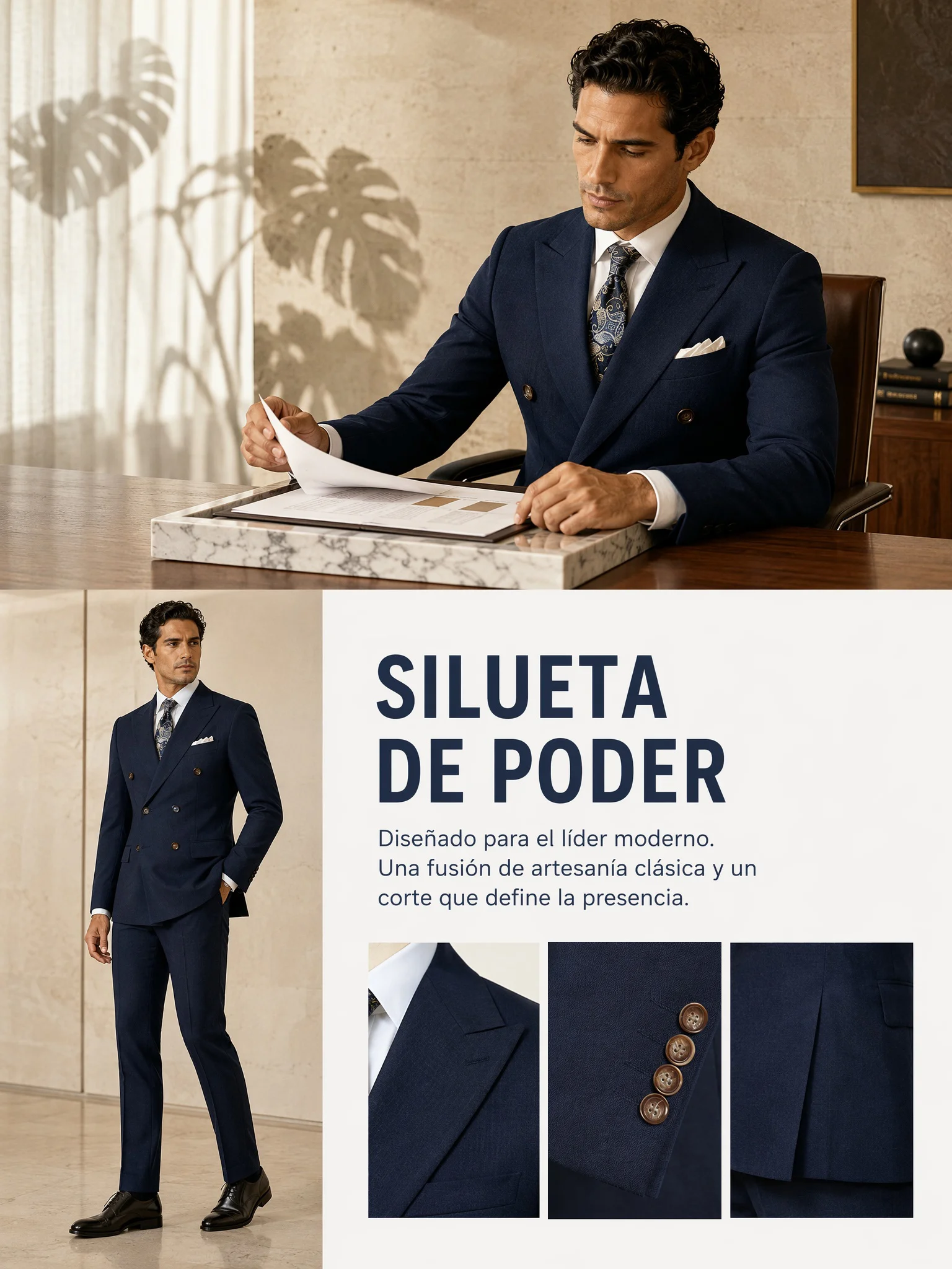 Thumbnail 3 - #22 Most Reviewed Mens Double Breasted Suits