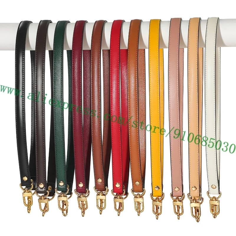 

Мягкий кожаный ремень для дизайнерской женской сумки, кошелек-ведро, женский ремень для переноски, 11 цветов, 3 размера