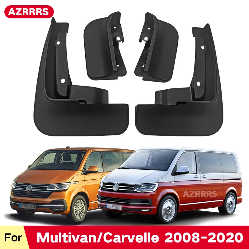 Mud Flaps For Volkswagen VW Transporter Caravelle Multivan T5 T6 2008-2020 MudFlaps Fender Front Rear Mudguards Car Accessories