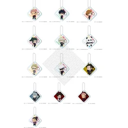 Game Mahito Inumaki Toge Gojo Satoru Zenin Maki Geto Suguru Kugisaki Nobara Keychain Doll Anime Acrylic Keyring Pendant for Gift