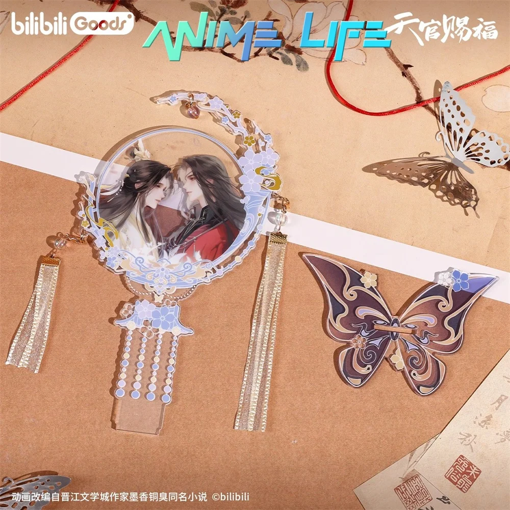 

Anime TGCF Tian Guan Ci Fu Xie Lian Hua Cheng Cartoon Hanging Acrylic Stand Display Cosplay Official Gift