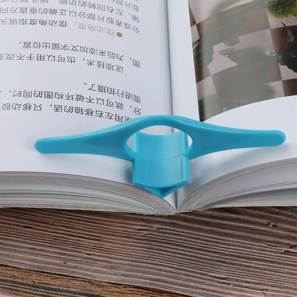 Convenient Multi-function Stationery Finger Ring Books Book Holder Bookmark