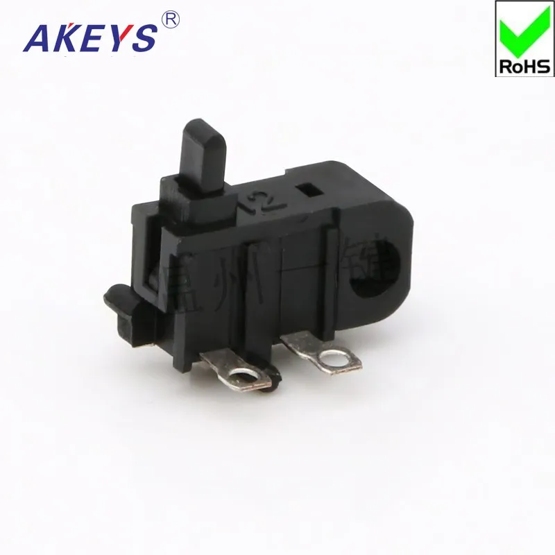 10 pcs KFC-W-04A-1Q Micromotion Limit Switch Two-pin Game Switch Reset Micromotion Detection Key Two Feet