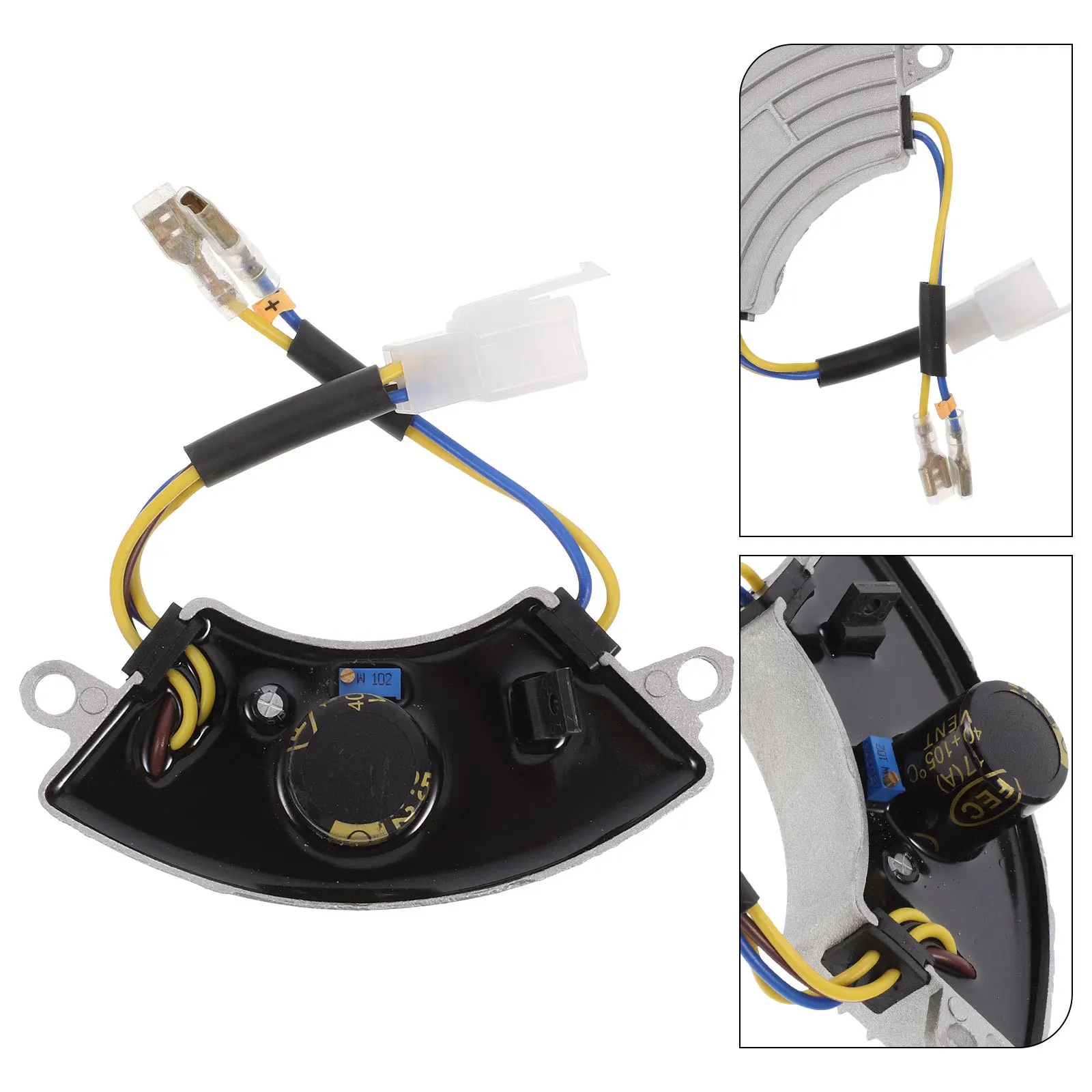 

2kw Aluminum Shell Voltage Regulator Avr Half Moon for Automatic Generator Voltage Stabilizer Electric Power Supply