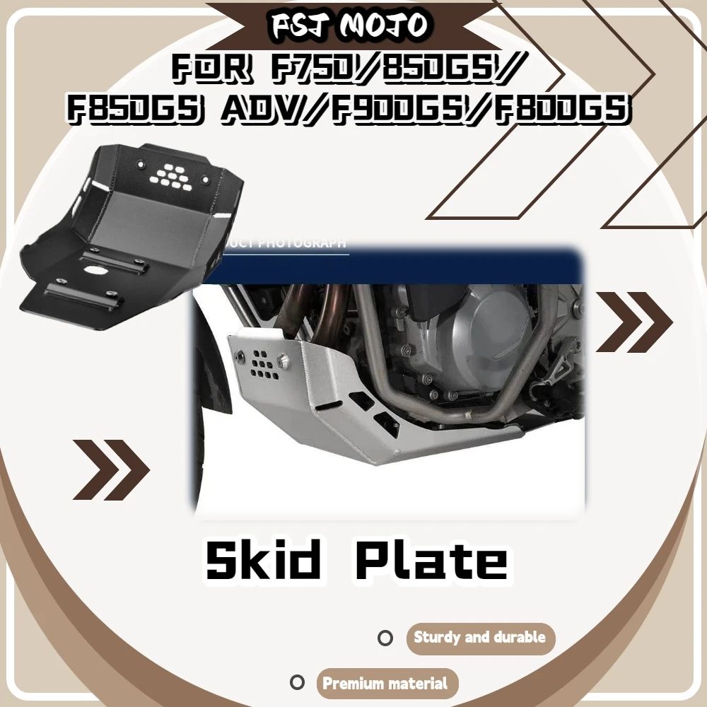 For F750GS F850GS F850GS ADV F900GS F800GS Off-Road Bike Aluminum-Magnesium Engine Guard Anti-Collision Chassis Protector