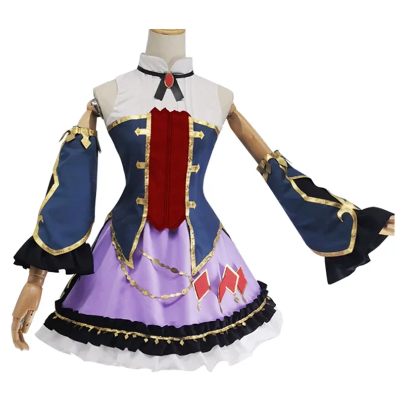 Re:Dive Momochi Kiruya Kyaru Cosplay Costume Princess Connect! Halloween Christmas women men party costume Wigs and shoes dress - Image 2