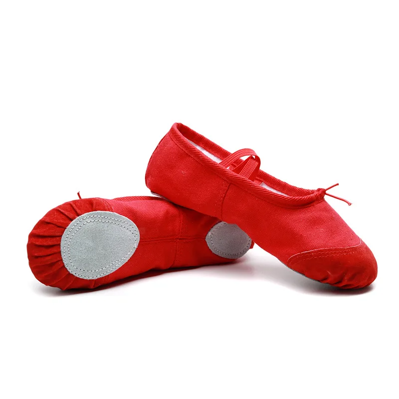 Zapatillas 어린이 댄스 신발, 부드러운 밑창 발레 댄스 신발, 소녀 훈련 신발, 소년 체조 신발, 공주 신발, 사계절