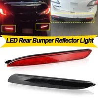 2 uds LED Reflector de parachoques trasero lámpara anake luz de freno para Mazda3 2010 2011 2012 2013 para MAZDASPEED3 OEM:BBM4515M0C