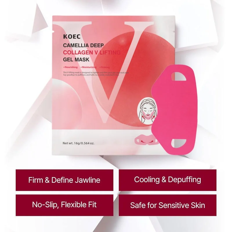 قناع وجه على شكل حرف V مضاد للشيخوخة لنحت الوجه لتقليل الذقن المزدوجة وحزام رفع الوجه ومستحضرات التجميل الكورية الأصلية #2