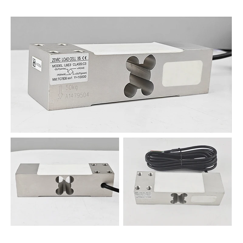 ZEMIC L6E3-C3 Load Cell Aluminum Alloy Weighing Sensor Corrosion-Resistant for Electronic Pricing Scale Platform/Bench Scales