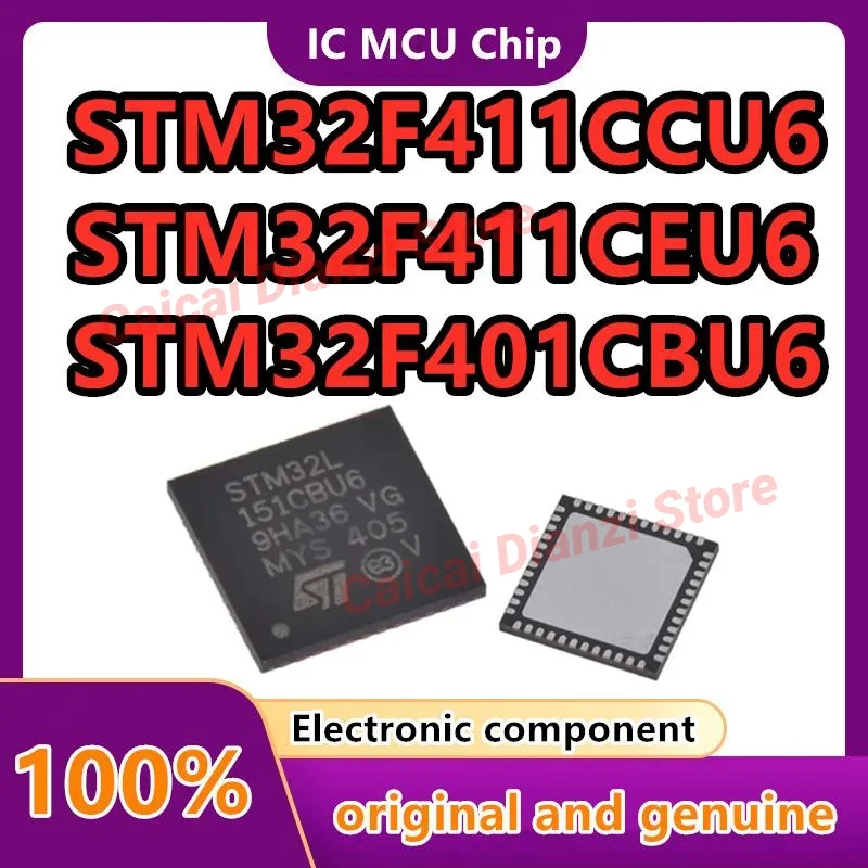 10PCS STM32F401CBU6 STM32F401CCU6 STM32F401CDU6 STM32F401CEU6 STM32F411CCU6 STM32F411CEU6 STM32F401 STM32F411 STM IC MCU Chip