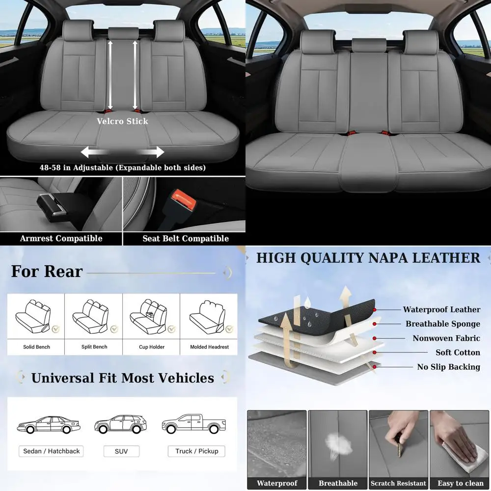 Back Seat Cover, Gr…