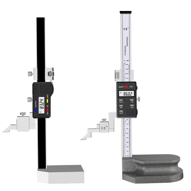 

Stainless Steel Digital Height Marking Caliper Altimeter Ruler 0.01mm Resolution 0.03mm Accuracy