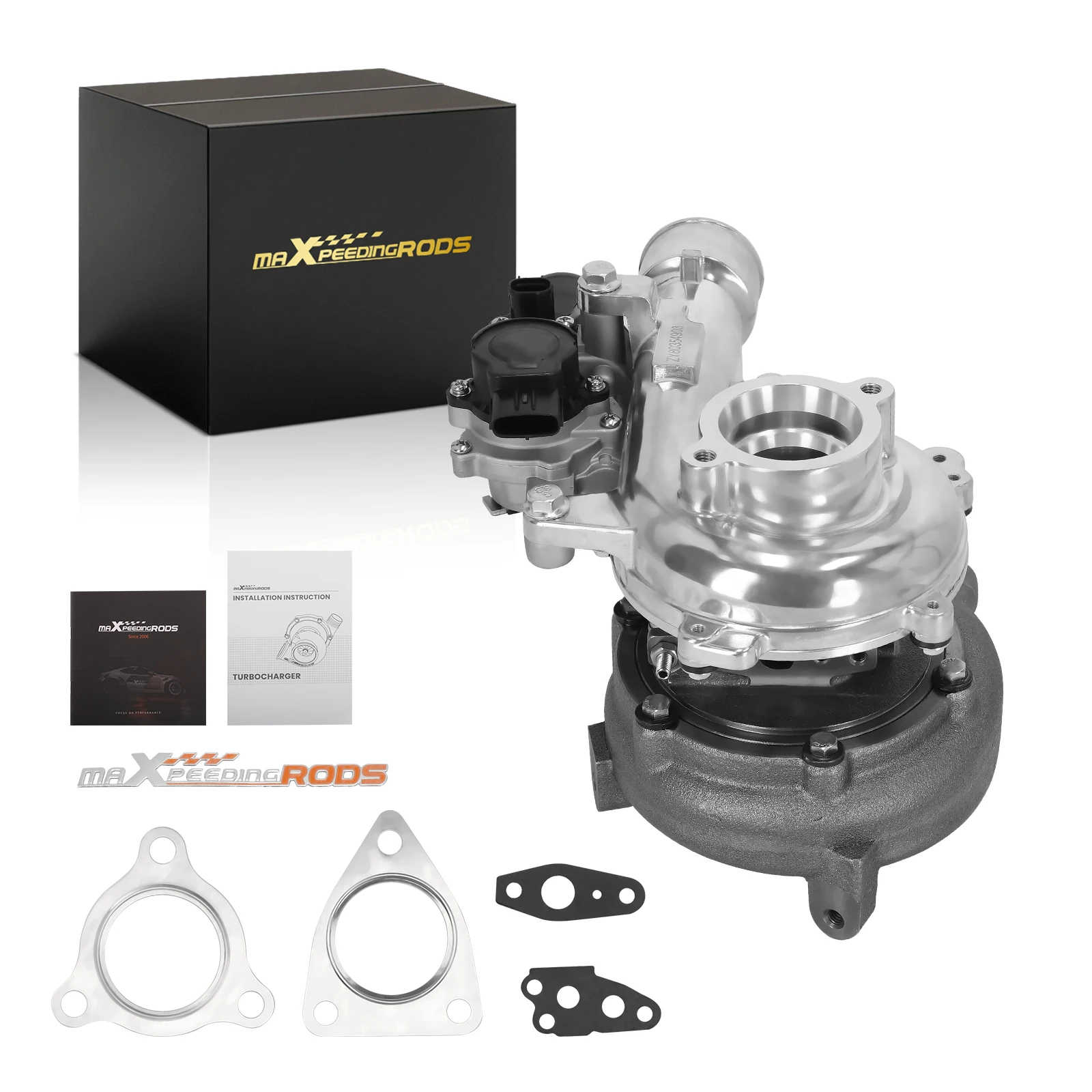 

Турбокомпрессор для Toyota Hiace 3.0л D4D 1KD-FTV 2007- 17201-30180 с водяным охлаждением