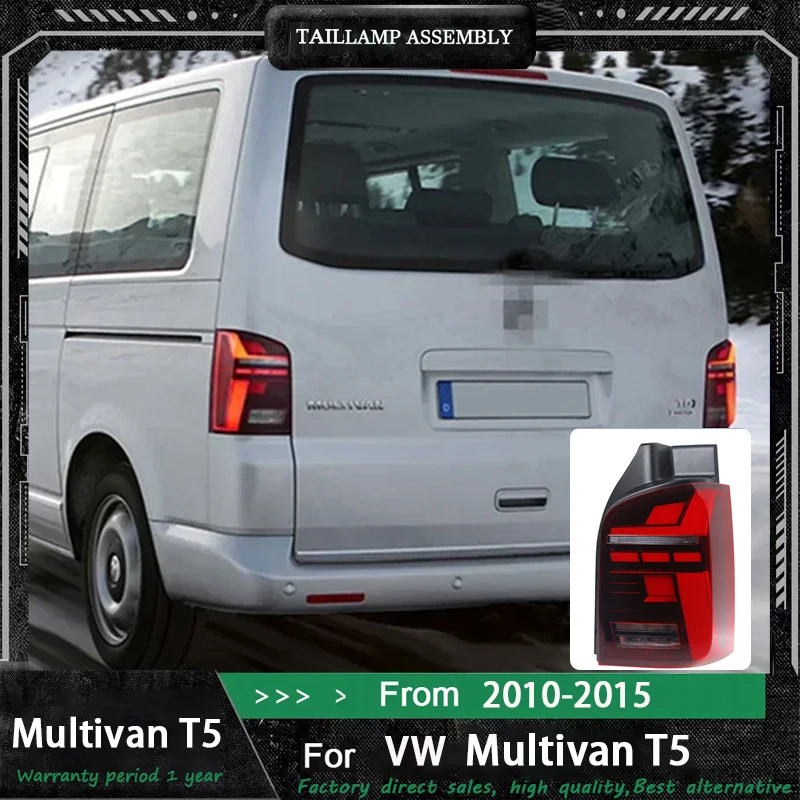 

Автомобильный задний фонарь для VW Volkswagen Caravelle T5 2010-2015 Задний фонарь DRL Задний фонарь Светодиодная лампа Модифицированный тормоз Автоматический автомобильный аксессуар