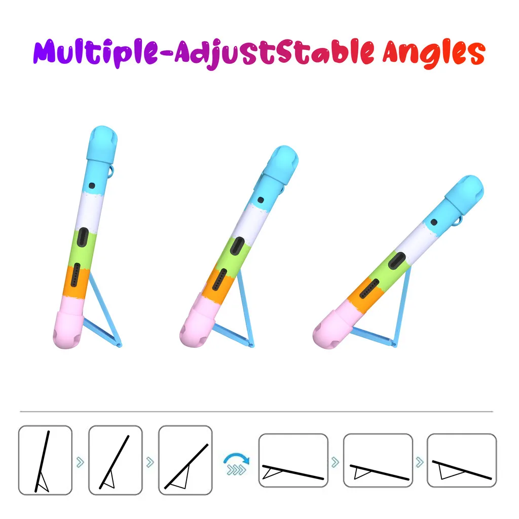 Kids Silicone Case For Huawei MatePad Mini 8.8 inch 2025 Anti-drop Stand Case With Shoulder Strap Tablet Cover