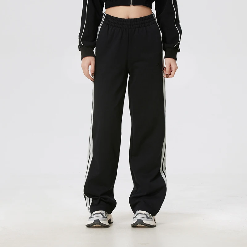 

Adidas Women's Sports Pants, Fashionable Straight-Leg Casual Pants, Comfortable and Breathable Running Training Long Pants Ks2819