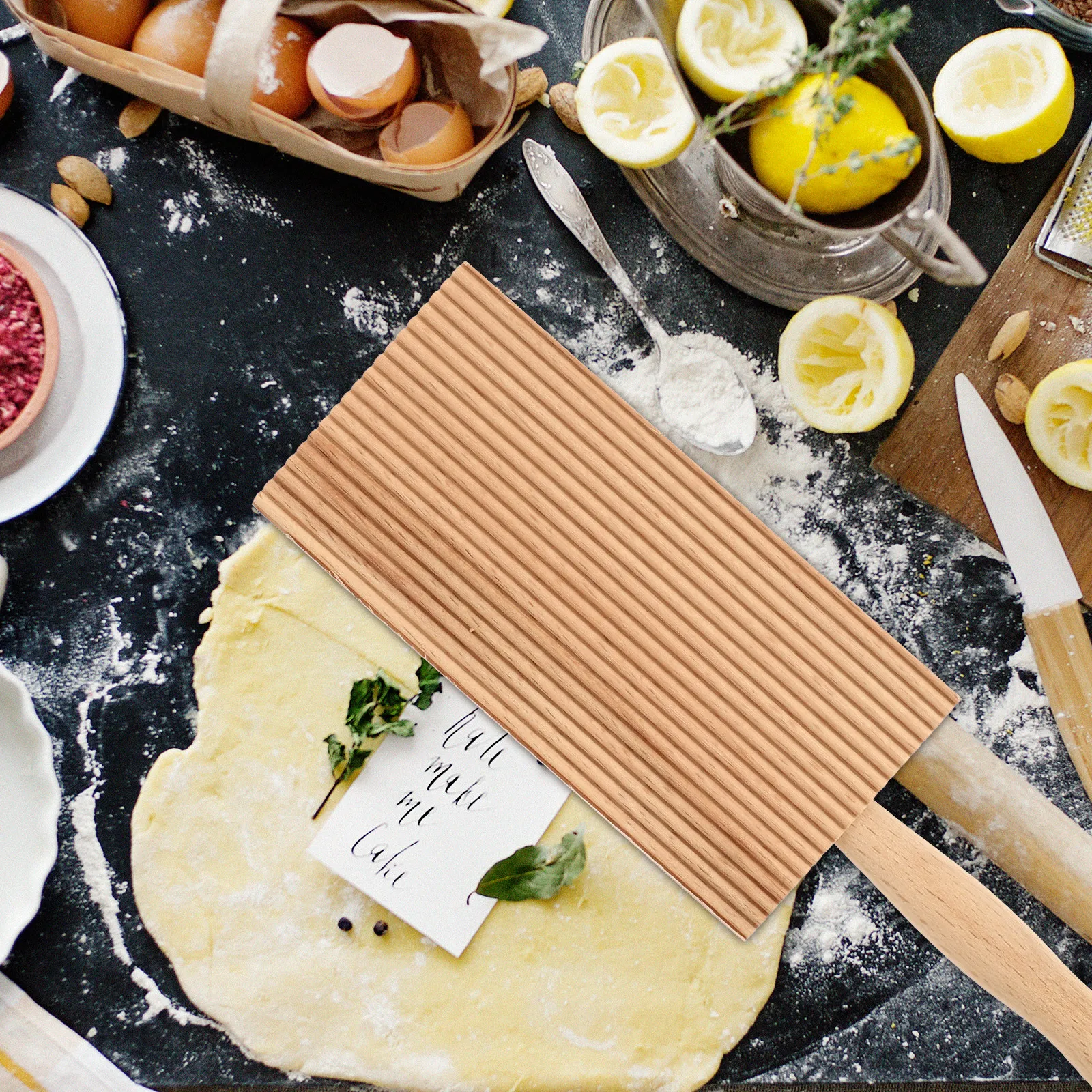 1Pcs Wood Pata Board Creative  - Kitchen Gadgets Pasta ulasan dan harga