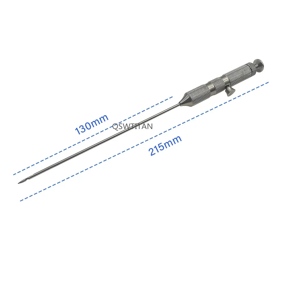 Automatic Thread Piercing Hook Needle for Cosmetic Plastic Surgery Laparoscopic Instruments Puncture Suture Needle