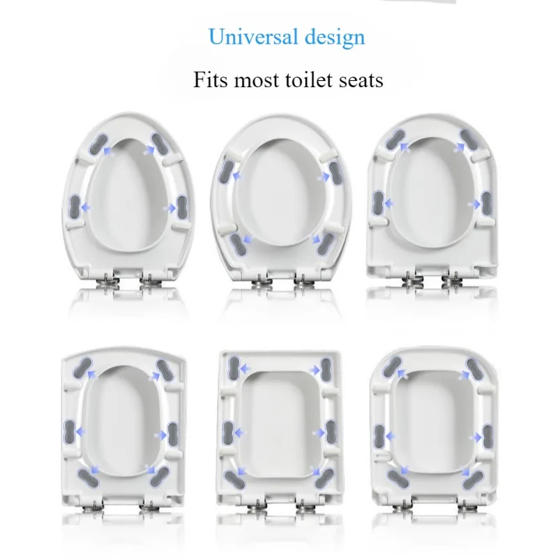 Toilet Cover Cushion Gasket Toilet Cover Raised Fittings Toilet Foot Pad Bathroom Accessories Bathroom Set