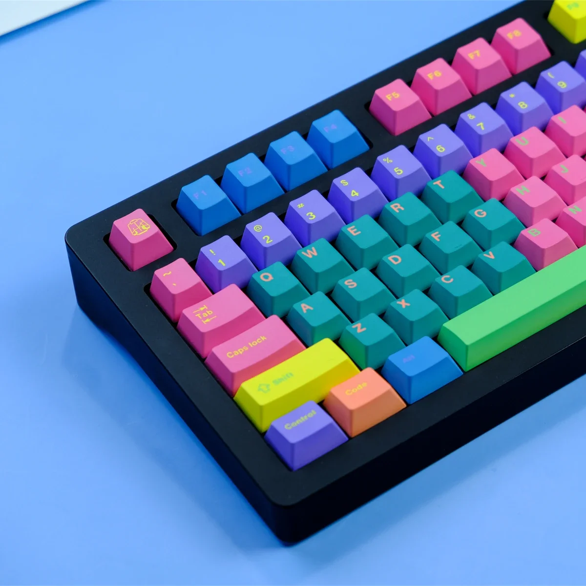 

Keycap PBT original height, thermal sublimation, suitable for mechanical keyboard, customized
