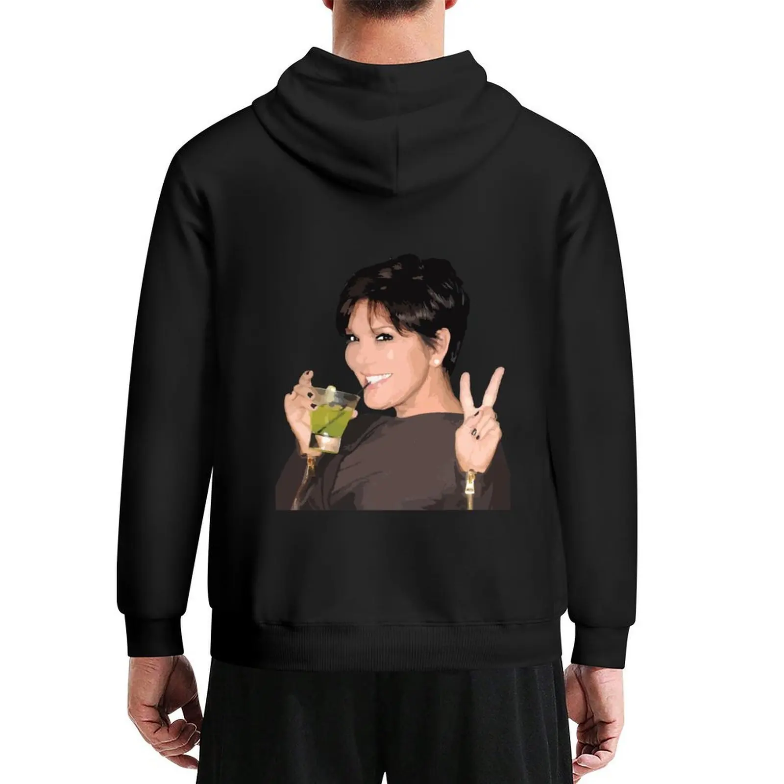 

Kris Jenner Hoodie men wear male clothes men's clothing autumn new products hoodie