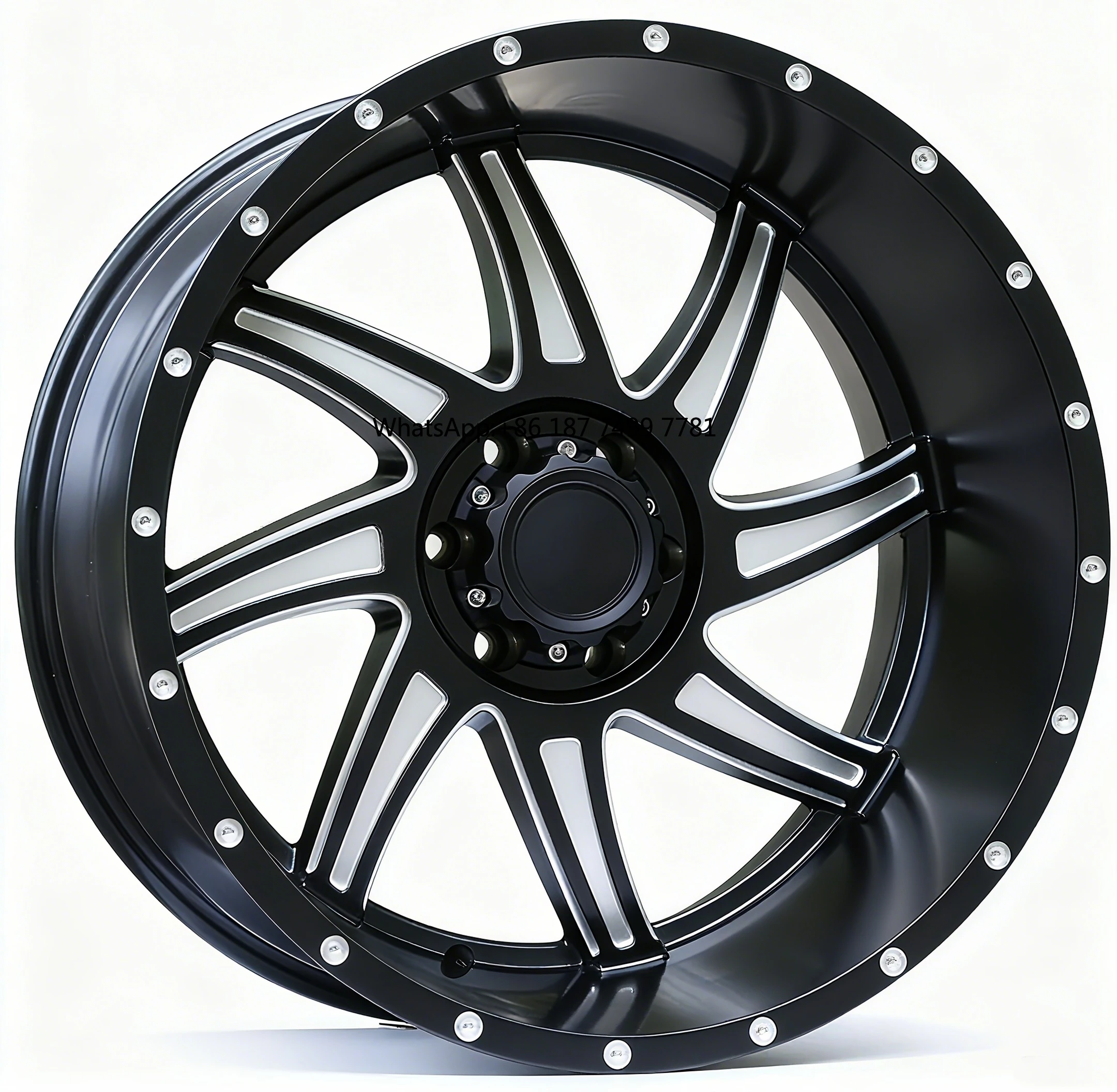 

Upgrade 20\" 22\" 24\" Aluminum Alloy Off-Road Wheels for Pickup & SUV 5x127 5x139.7 5x150 6x135 6x139.7 8x165.1 Modifica